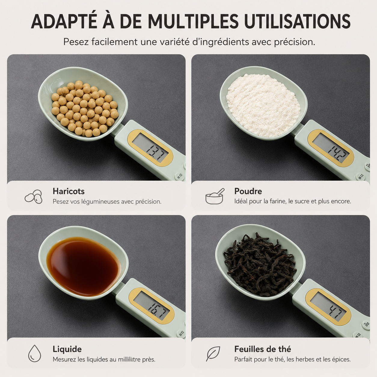 Balance de cuisine électronique de précision